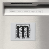 M Monogramm schwarz マグネット (インサイチュ (食洗機))