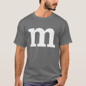 M&Ms Candy Halloween Costume Tシャツ (正面)