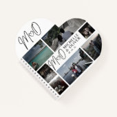 M+Oの結婚ゲストブック ノートブック (正面)