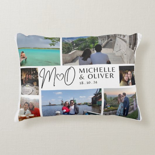 M+O結婚式 アクセントクッション (正面)