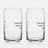 M+O結婚式 ガラス缶 (左)