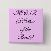 M.O.B. ボタン 缶バッジ (正面)