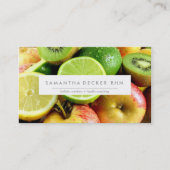 M O D E R N |栄養+健康 |名刺 名刺 (正面)