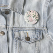 M.O.H Blush bow and Rose Wisteria Bouquet 缶バッジ (インサイチュ)