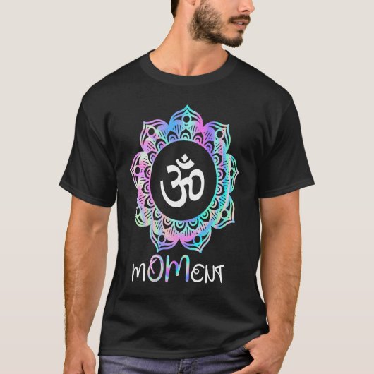 M OM ent Mandala Yoga  1 Tシャツ (正面)