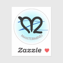 m-over-z MassTERMIND、カスタムテキスト シール