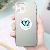 m-over-z MassTERMIND、カスタムテキスト シール (スマートフォン)