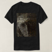 M R James – 古代（言葉で…） Tシャツ (デザイン正面)