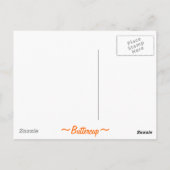 M.S.バタフライ ポストカード (裏面)