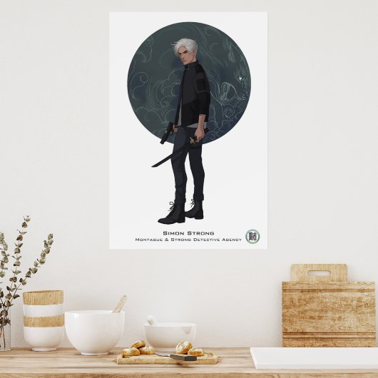 M&S Simon Strong Poster - Art by Mona Finden ポスター (キッチン)