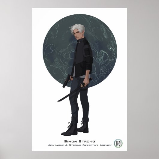 M&S Simon Strong Poster - Art by Mona Finden ポスター (正面)