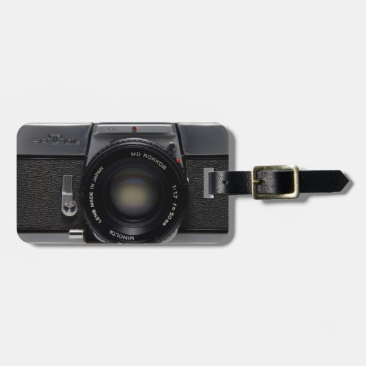M SRT日本のヴィンテージカメラ13荷物タグ ラゲッジタグ (正面横)