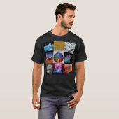 M.US.E – ミニマリストDiscography Collage Tシャツ (正面フル)
