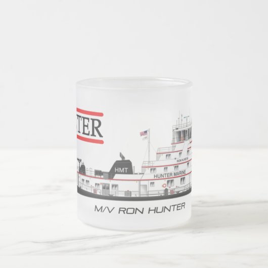 M/V Ronのハンター フロストグラスマグカップ (中央)