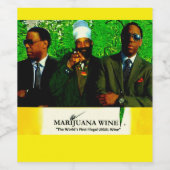 M WINE JMTカスタムワインボトルラベル(3.5インチx 4インチ) ワインラベル (シングルラベル)