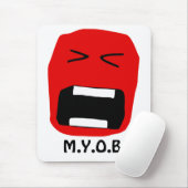 M.Y.O.B. マウスのマット マウスパッド (マウス)