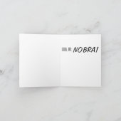 Maのブラを見ないで下さい! (メッセージカード) カード (内部)