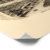 MAパノラママップ – 1890 ポスター (角)