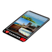 MAマロッコ – タンジール – 私はモザイクが大好き –  マグネット (左側)