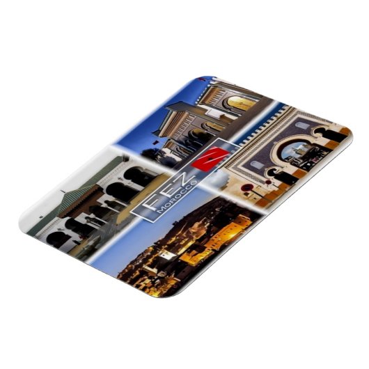 MAモロッコ – フェズ – マグネット (左側)