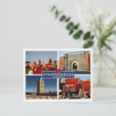 MAモロッコ – マラケシュ – ポストカード (スタンド正面)