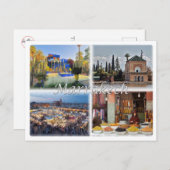 MAモロッコ – マラケシュ –  ポストカード (正面/裏面)