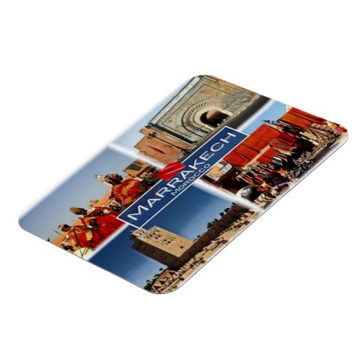 MAモロッコ – マラケチ – マグネット (左側)