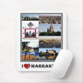 MAモロッコ – Marrakech - I Love Mosaic - Mouse pad マウスパッド (マウス)