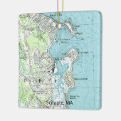 MAヴィンテージマップ セラミックオーナメント (左)