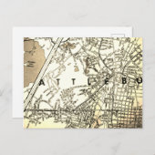 MAヴィンテージマップ ポストカード (正面/裏面)