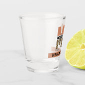 MA医療カスタムアシスタントLeopardプリント ショットグラス (左)