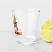 MA医療カスタムアシスタントLeopardプリント ショットグラス (右)