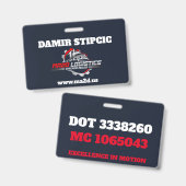 MA2Dロジスティック バッジ (正面＆裏面)