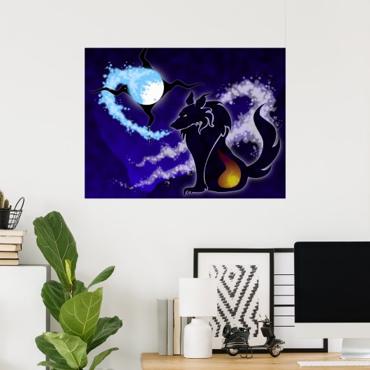 Ma iingan ポスター (ホームオフィス)