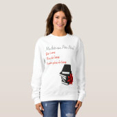 Ma liste au Père Noël スウェットシャツ (正面フル)