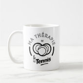 Ma thérapie le tennis コーヒーマグカップ (左)