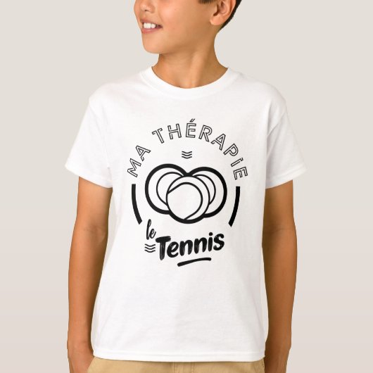 Ma thérapie le tennis tシャツ (正面)