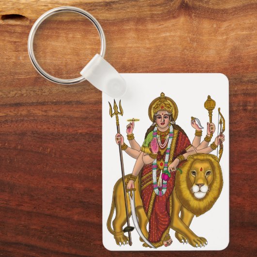 Maa Durga Keychain キーホルダー (正面)