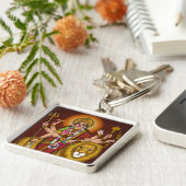 Maa Durga Keychain キーホルダー (側面)