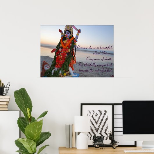 Maa Kali – ポスター！ ポスター (ホームオフィス)