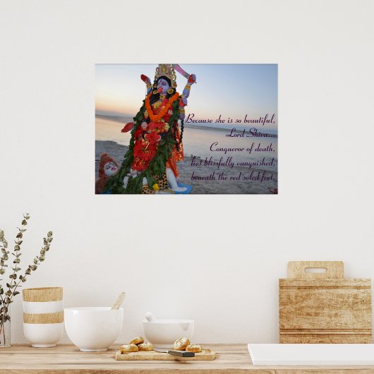 Maa Kali – ポスター！ ポスター (キッチン)