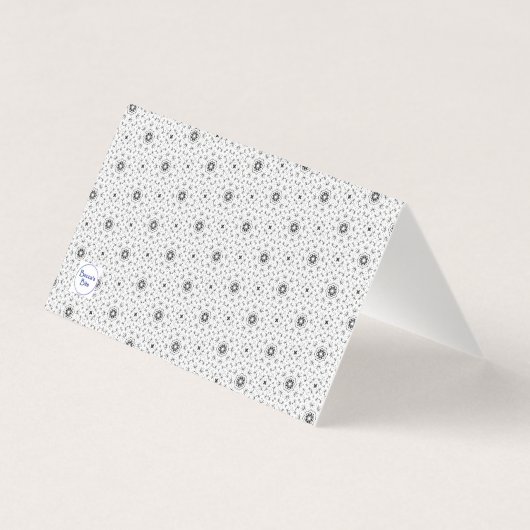 Maacah001 B&W abstract doodle (裏面)