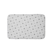 Maacah001 B&W abstract doodle バスマット (正面)