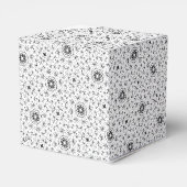 Maacah001 B&W abstract doodle フェイバーボックス (裏面サイド)