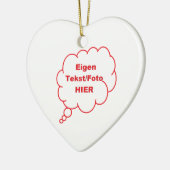 Maak je eigen セラミックオーナメント (左)