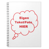 Maak je eigen ノートブック (正面)