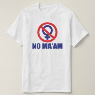Maamなし(前面と背面) Tシャツ