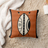 Maasaiの盾 クッション (ブランケット)