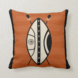 Maasaiの盾 クッション