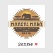 Maasai Mara , National Reserve , Kenya  シール (シート)